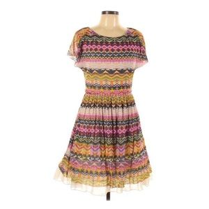 Anthropologie Weston Wear Flared Caraz Dress - L